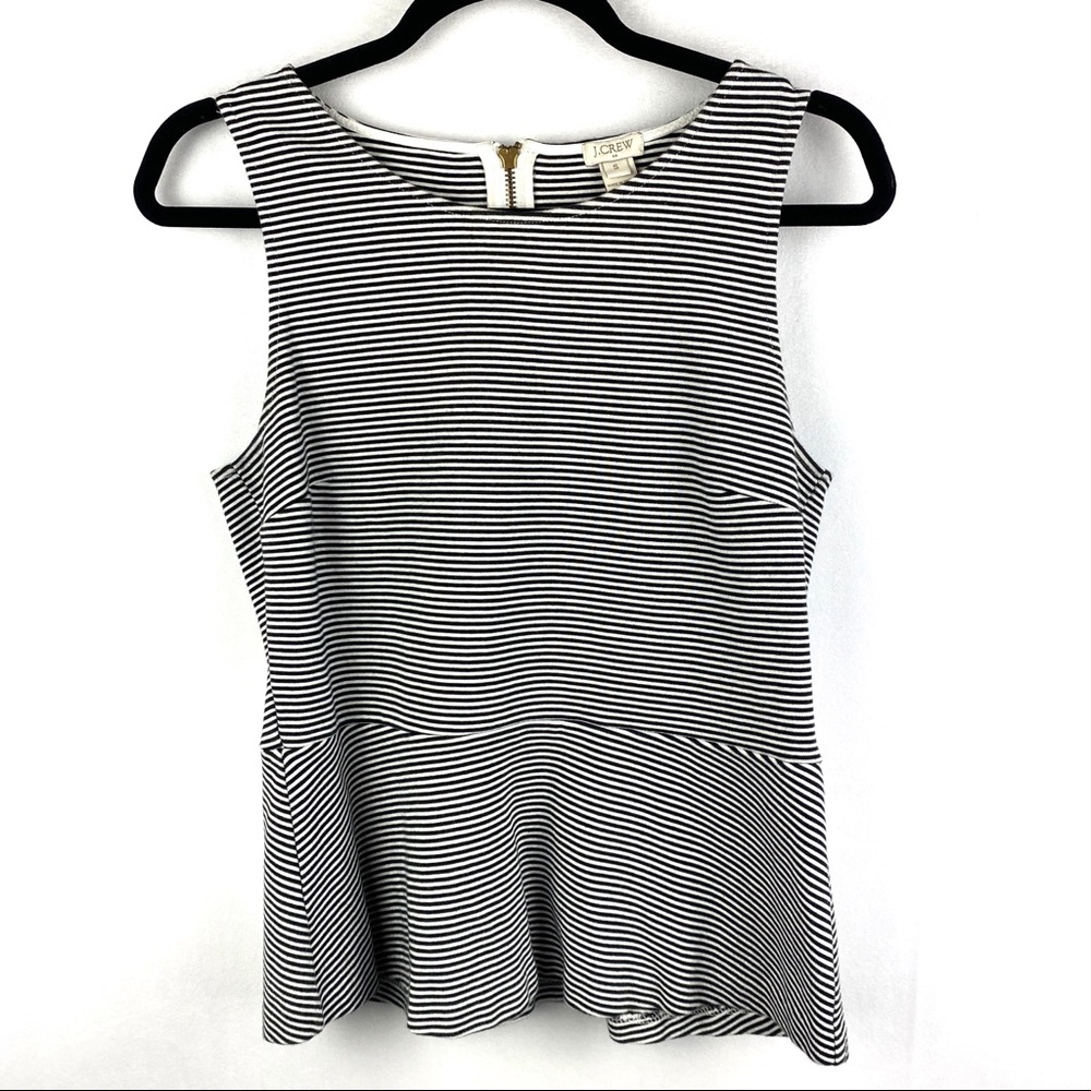 ⭐️ STYLE PICK ⭐️ • j crew • striped peplum top